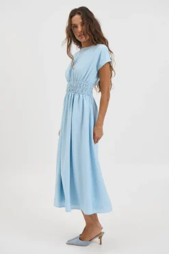 Laila Maxi Dress Sky