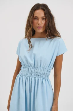 Laila Maxi Dress Sky