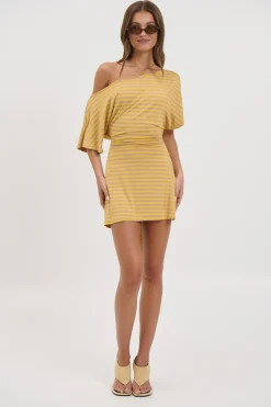 Lana Mini Dress Mustard