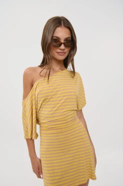 Lana Mini Dress Mustard