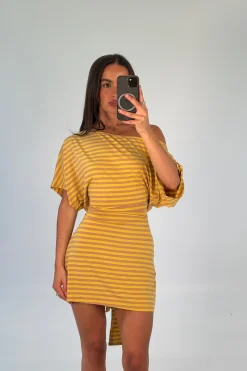 Lana Mini Dress Mustard