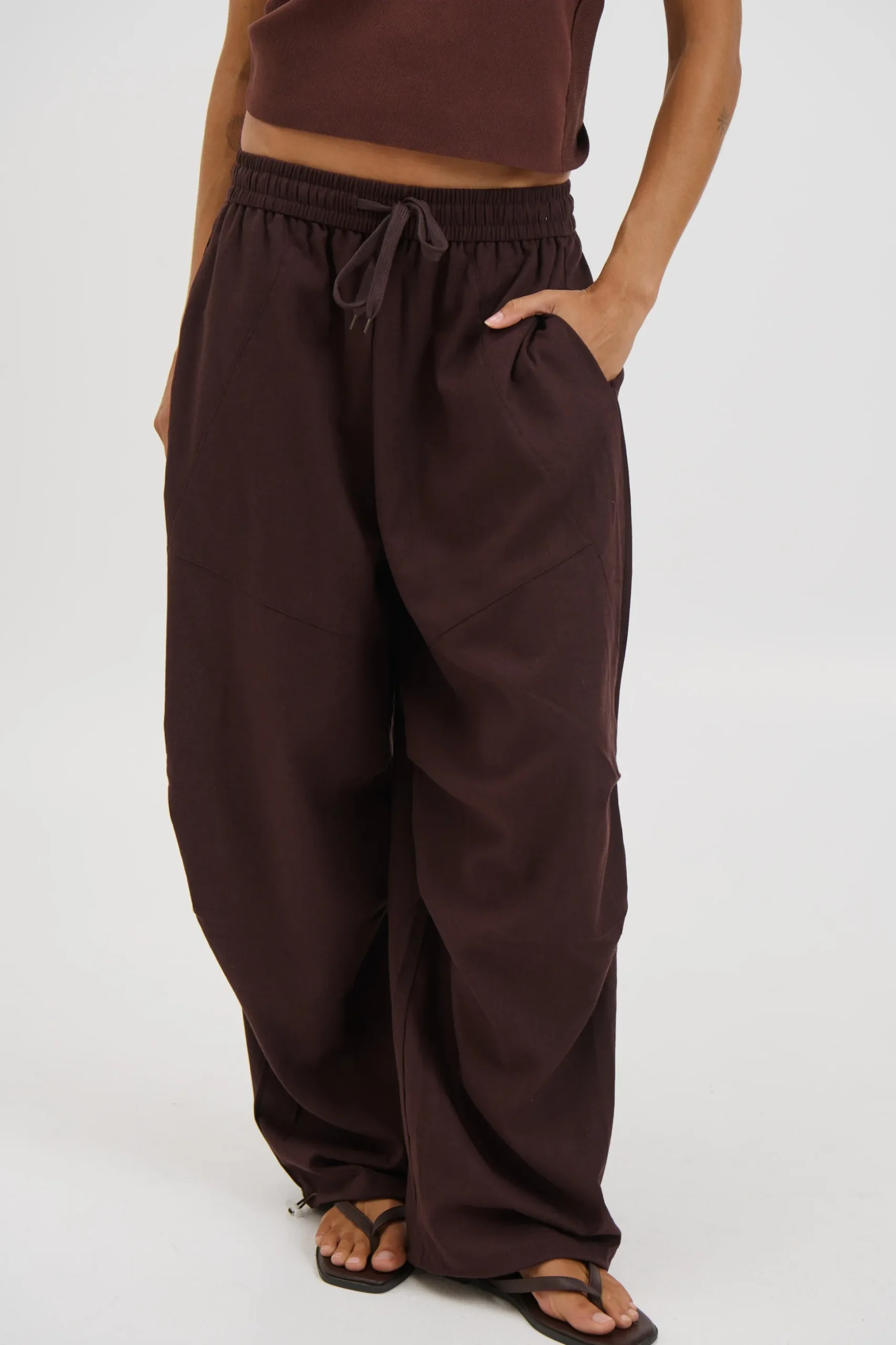 Lavinia Pant Chocolate
