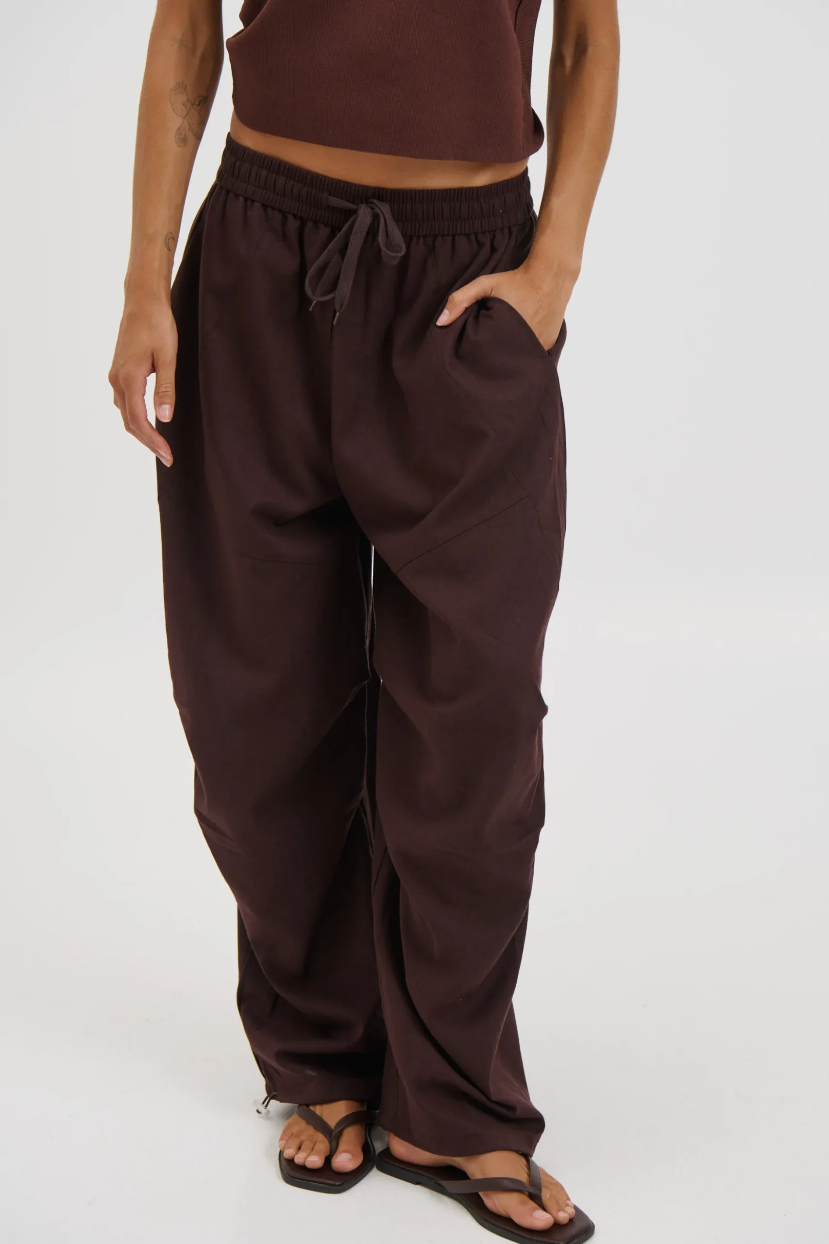 Lavinia Pant Chocolate