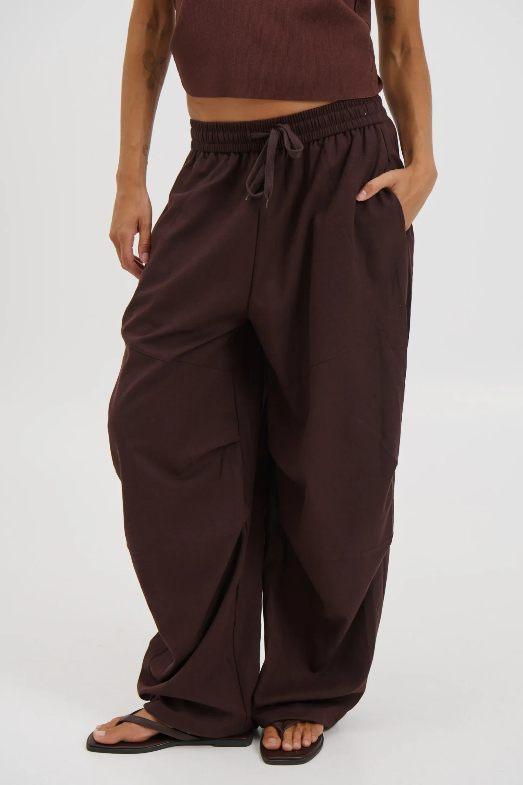 Lavinia Pant Chocolate