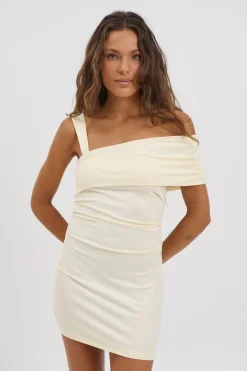 Layla Mini Dress Lemon