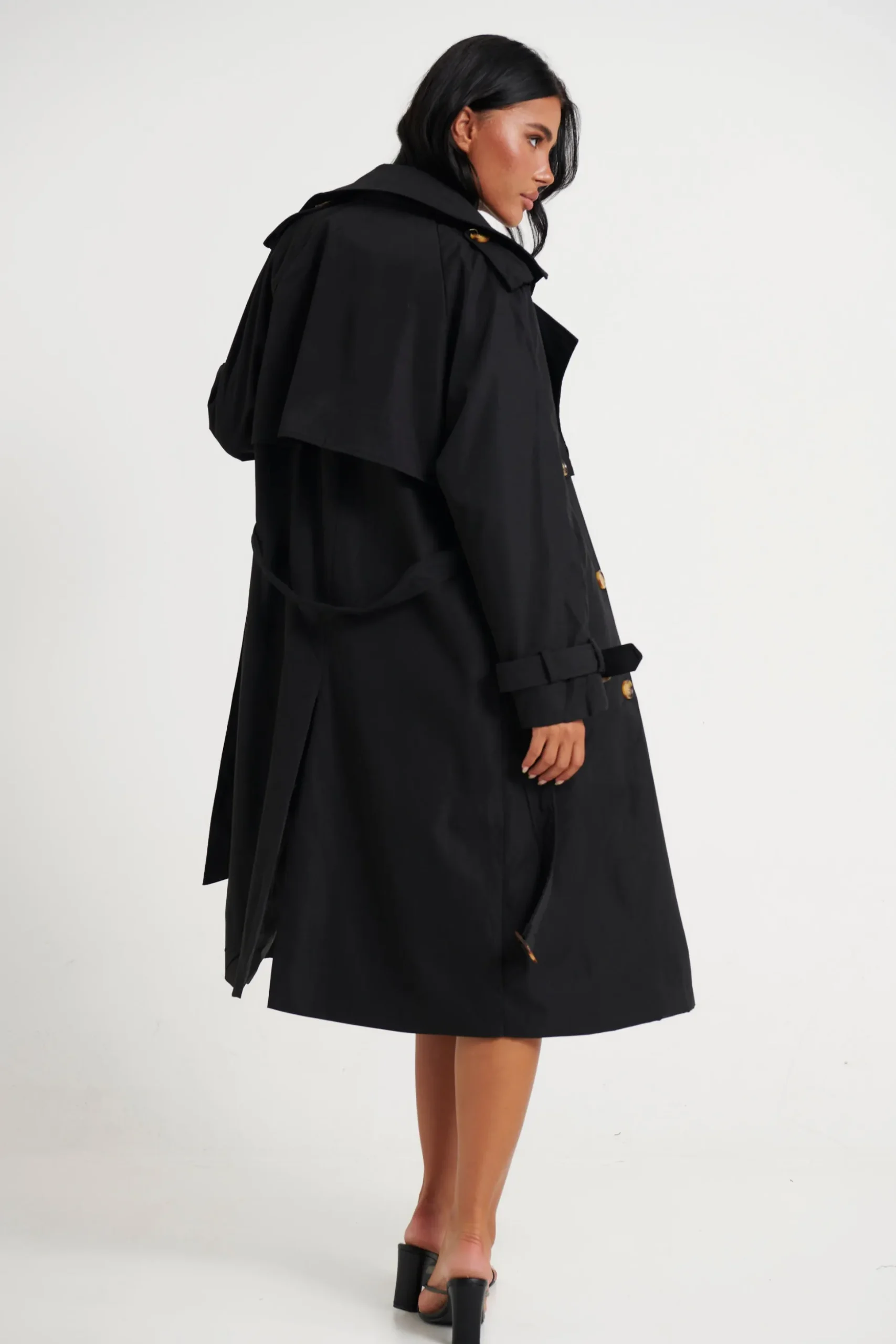 Lia Trench Black