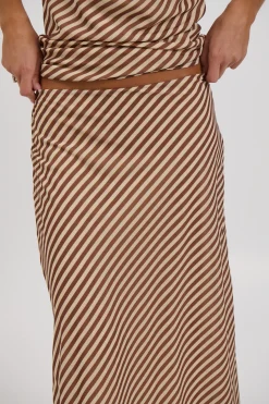Lianna Maxi Skirt Tiramisu