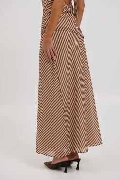 Lianna Maxi Skirt Tiramisu