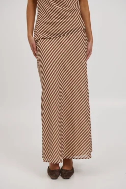 Lianna Maxi Skirt Tiramisu