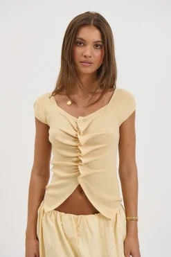 Lilly Button Up Butter