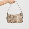 Lilu Shoulder Bag Natural Snake