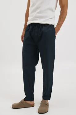 Locky Straight Pant Navy