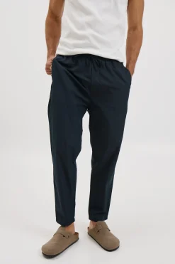 Locky Straight Pant Navy