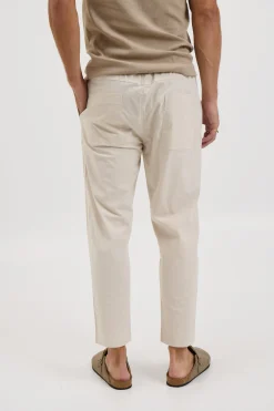 Locky Straight Pant Stone
