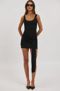 London Mini Dress Black
