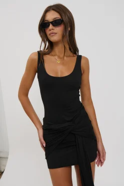 London Mini Dress Black