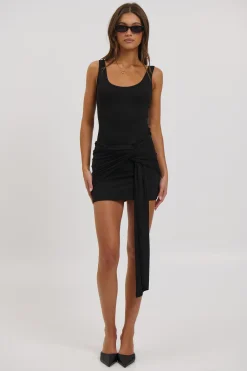 London Mini Dress Black