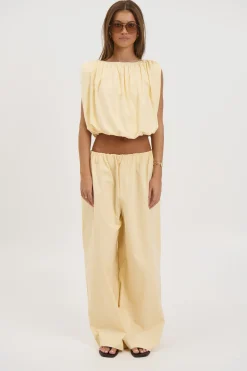 Louisa Bubble Top Lemon