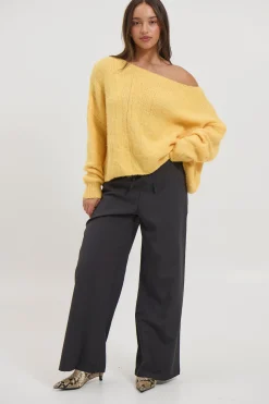Louise Knit Lemon