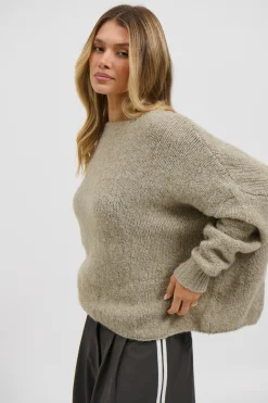 Louise Knit Olive