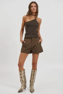 Luella Short Chocolate