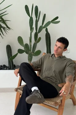 Luke Flow Pant Black