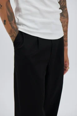 Luke Flow Pant Black