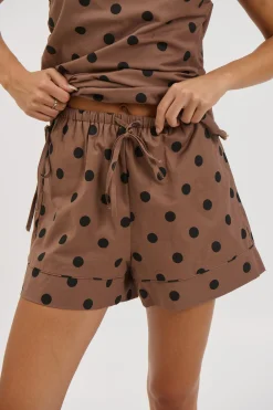 Lydia Short Chocolate