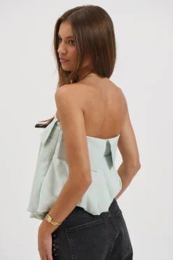 Makenzie Strapless Top Mint