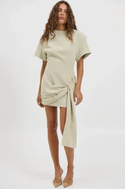 Martini Mini Dress Matcha