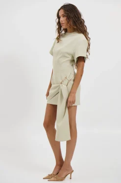 Martini Mini Dress Matcha