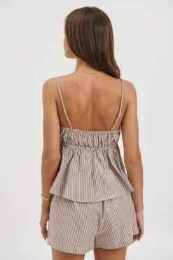 Matisse Top Chocolate