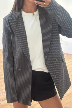 Maya Blazer Dark Grey