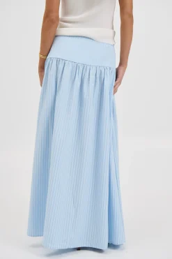 Minnie Maxi Skirt Sky