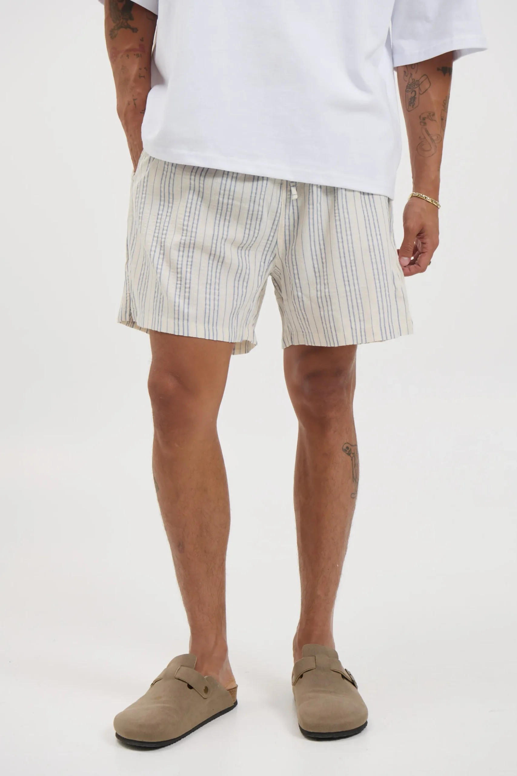 Mitchell Short Blue Stripe