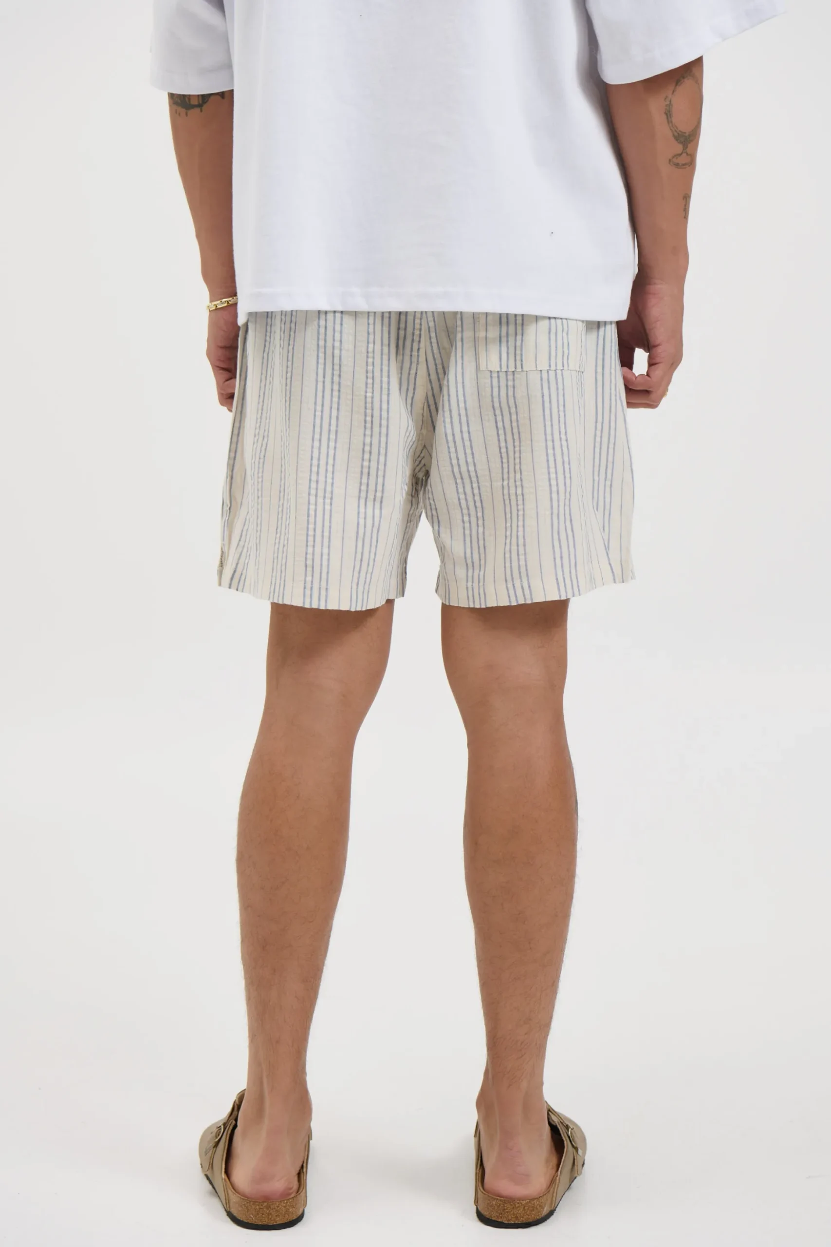 Mitchell Short Blue Stripe