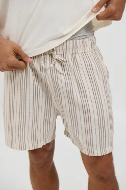 Mitchell Short Choc Stripe