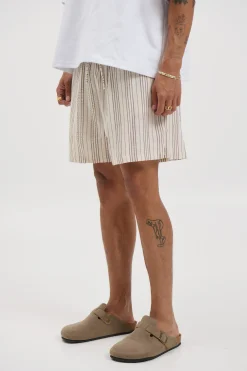 Mitchell Short Choc Stripe