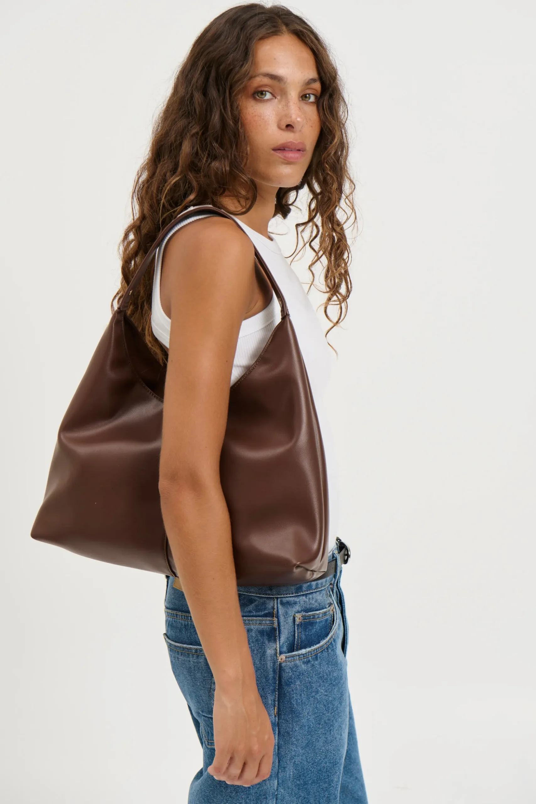 Morgan Hobo Bag Brown