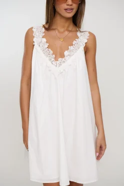 Mya Mini Dress White