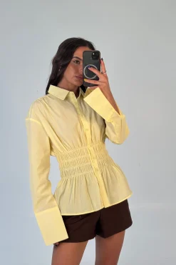Nadine Shirt Lemon