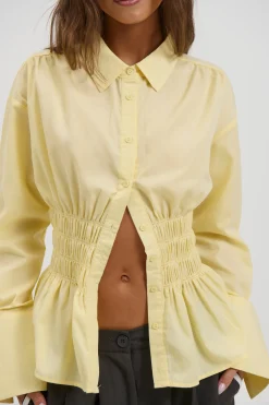Nadine Shirt Lemon