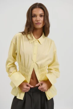 Nadine Shirt Lemon
