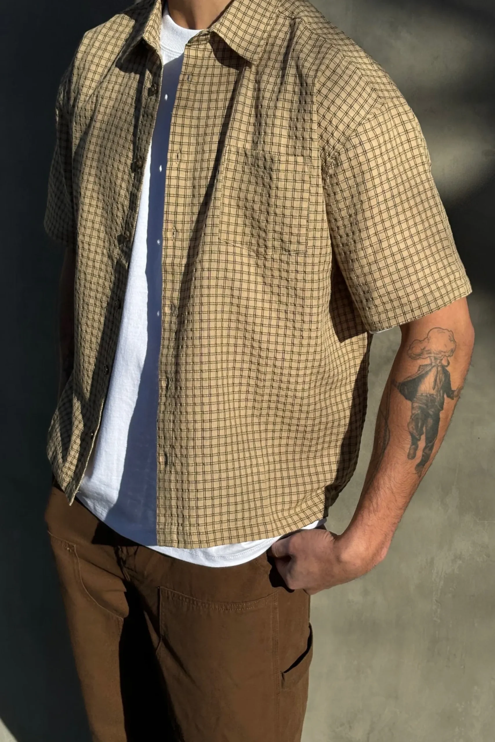 Nathaniel Drop Shirt Check