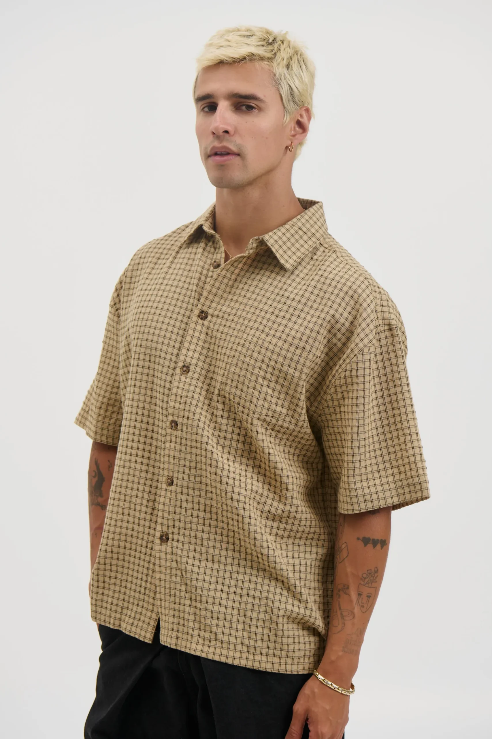 Nathaniel Drop Shirt Check