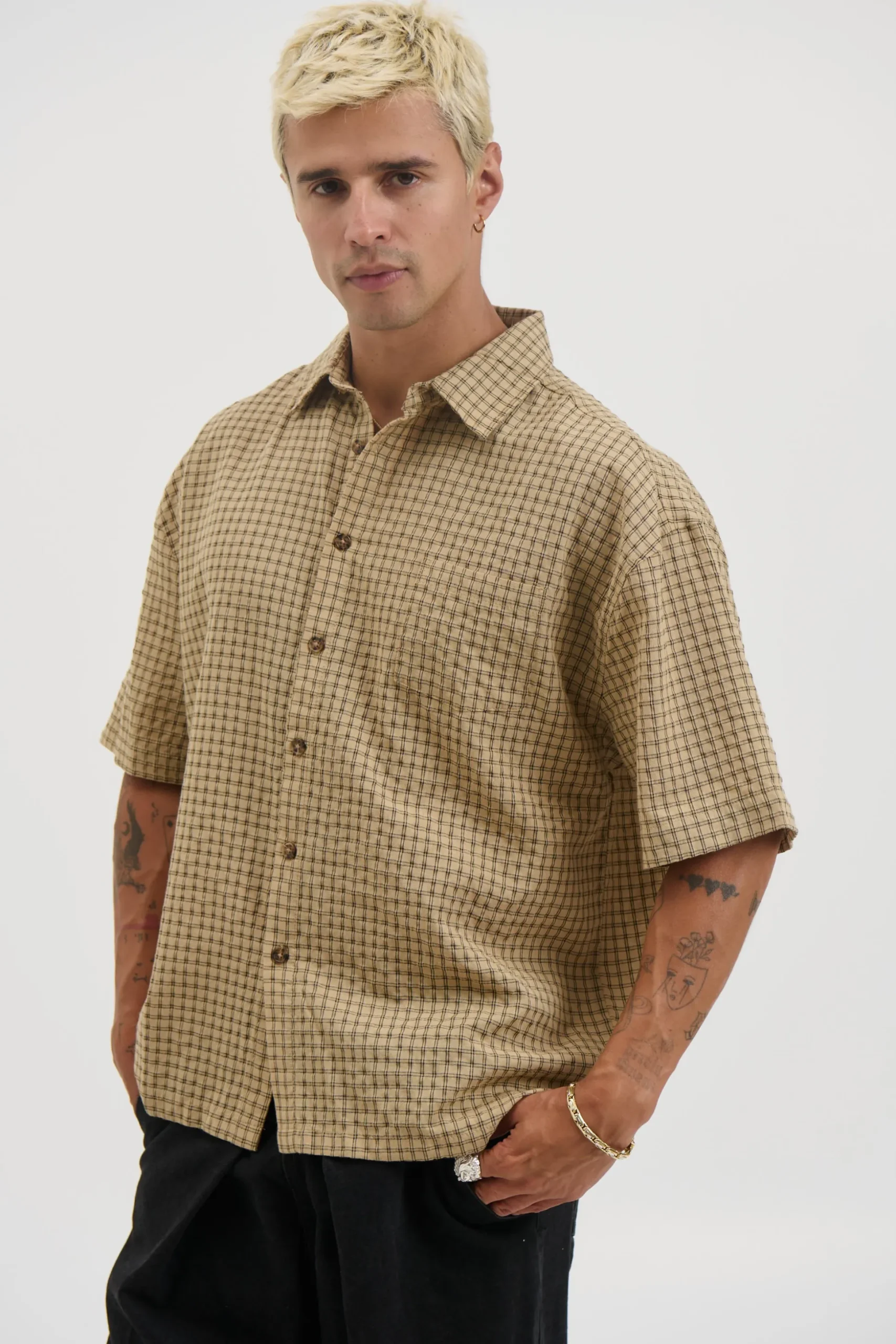 Nathaniel Drop Shirt Check
