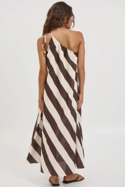 Neve Midi Dress Mocha