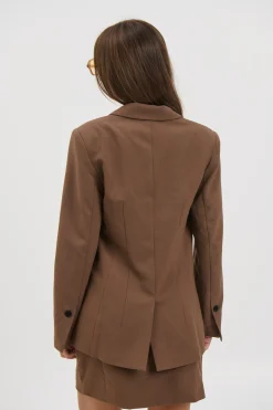 Nicole Blazer Chocolate