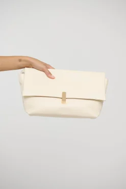 Novie Clutch White
