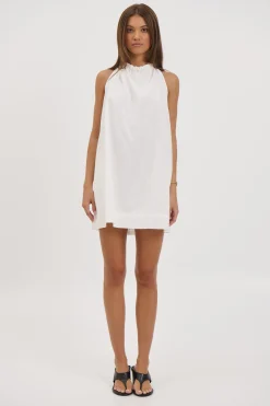 Novie Mini Dress White
